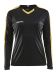 Progress Jersey Contrast LS W Black/Sweden Yellow