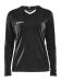 Progress Jersey Contrast LS W Black/White