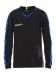 Progress Jersey Contrast LS JR Black/Club Cobolt