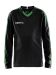 Progress Jersey Contrast LS JR Black/Team Green