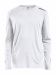 Rush LS Tee M White