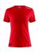 Community Mix SS Tee W Red