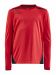 PRO Control Impact Ls Tee Jr Bright Red/Black