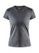 ADV Essence SS Slim Tee W Black-Melange
