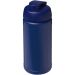 Baseline 500 ml sportflaska med fliplock av återvunnet material Blå