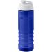 H2O Active® Eco Treble 750 ml sportflaska med uppfällbart lock Blå