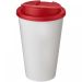 Americano® 350 ml mugg med spillsäkert lock vit
