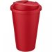 Americano® 350 ml mugg med spillsäkert lock röd
