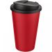 Americano® 350 ml mugg med spillsäkert lock röd