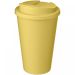 Americano® 350 ml mugg med spillsäkert lock Gul