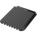 Thrym rektangulär isskrapa av återvunnen plast Svart