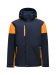 Prime Padded Softshell Navy/Neon Orange