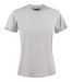Heavy T-shirt Lady Gråmelerad