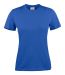 Heavy T-shirt Lady Blå