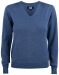 Everett V-neck Women Denim Melange