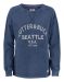 Thorp Denim Crew Women Denimblå