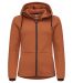Pemberton Hood Full Zip Women Orange Rust