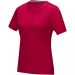Azurite kortärmad dam ekologisk t-shirt Röd