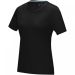 Azurite kortärmad dam ekologisk t-shirt Svart