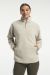 Yoke Half Zip Women Sand