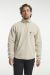 Yoke Half Zip Men Sand