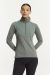 TXlite Windblock Halfzip Women Grågrön