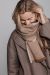 Edinburgh scarf Camel/beige
