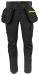 5551 HANTVERKSBYXA STRETCH Svart