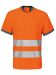 6009 T-SHIRT EN ISO 20471 KLASS 2 Orange/Grå