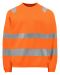6106 SWEATSHIRT EN ISO 20471 KLASS 3 Orange