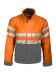 6407 FODRAD JACKA EN ISO 20471 KLASS 3 Orange/Grå