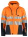 6419 SOFTSHELLJACKA EN ISO 20471 KLASS 3/2 Orange/Svart
