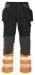 6522 HANTVERKSBYXA EN ISO 20471 KLASS 1 Orange/Svart