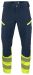 6528 SERVICEBYXA STRETCH EN ISO 20471 KLASS 1 Gul/Marin