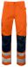 6532 MIDJEBYXA EN ISO 20471 KLASS 2 Orange/Svart