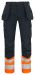 6534 MIDJEBYXA EN ISO 20471 KLASS 1 Orange/Svart