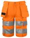 6535 SHORTS EN ISO 20471 KLASS 2/1 Orange/Svart