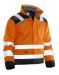 1346 Vinterjacka Star Varsel orange/svart