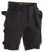 2196 Hantverksshorts Stretch svart