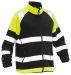 5127 Softshelljacka Light Varsel svart/gul