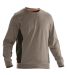 5402 Sweatshirt khaki/svart