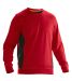 5402 Sweatshirt röd/svart