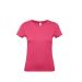 T-shirt för dam Hashtag E150  Fuchsia