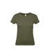 T-shirt för dam Hashtag E150  Urban Khaki