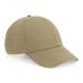6-panel keps av ekologisk bomull Desert Sand