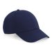 6-panel keps av ekologisk bomull Oxford Navy
