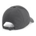 6-panel keps av ekologisk bomull Graphite Grey