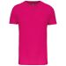 Herr Bio150IC T-shirt med Rund Hals Fuchsia