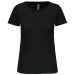 Dam Bio150IC T-shirt med Rund Hals Black