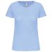 Dam Bio150IC T-shirt med Rund Hals Sky Blue